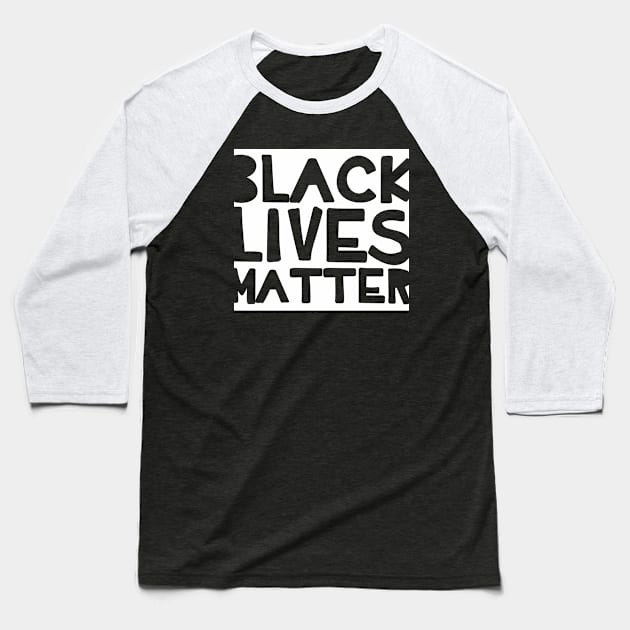 Black Lives Matter Baseball T-Shirt by SisterSVG